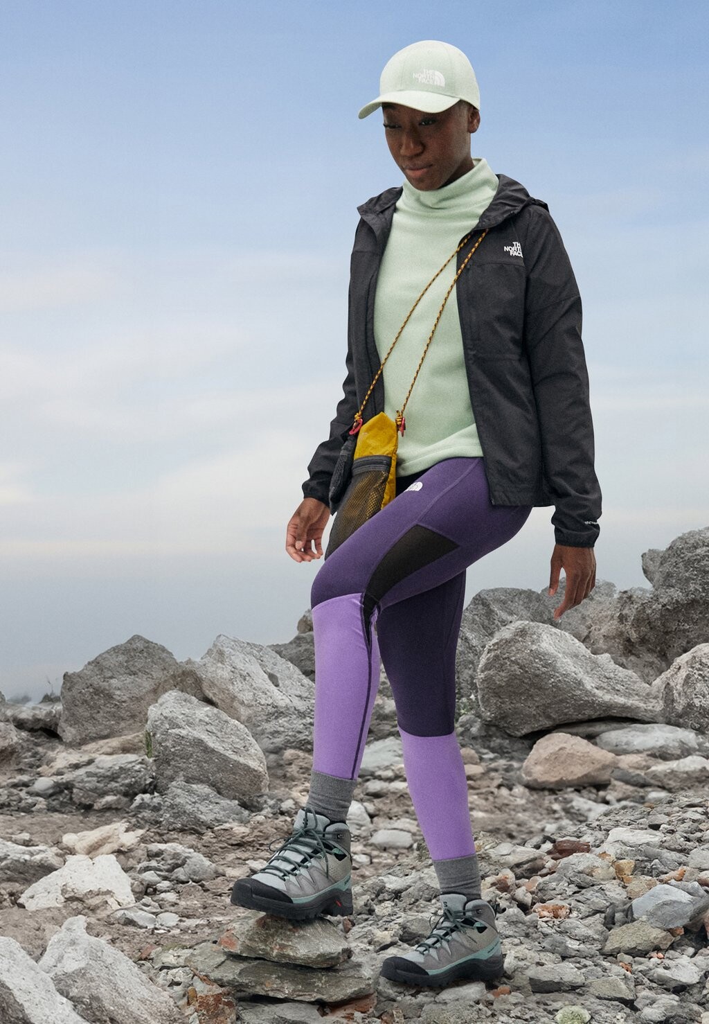 

Беговая куртка HIGHER RUN WIND JACKET The North Face, черный