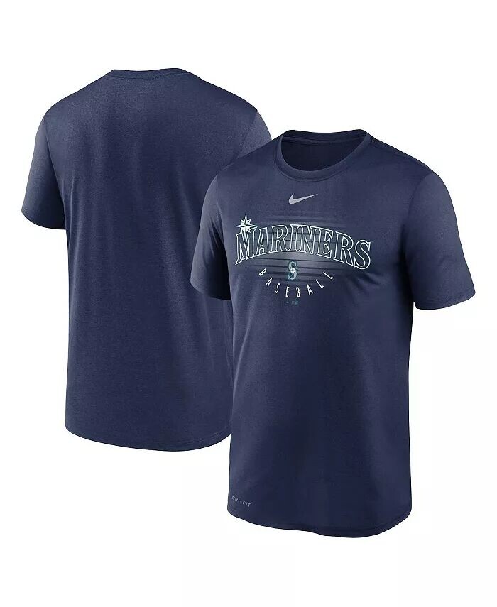

Мужская темно-синяя футболка Seattle Mariners с надписью Outline Legend Nike, синий