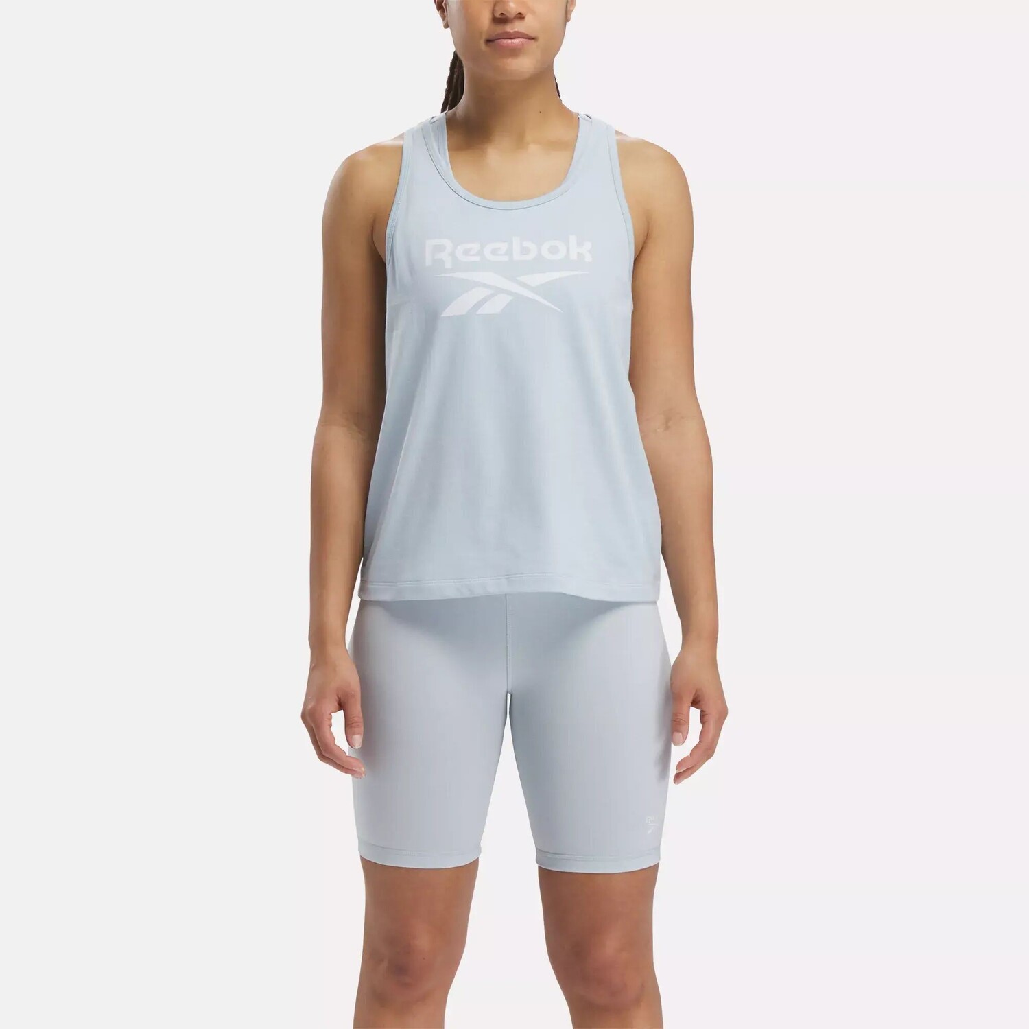

Майка Identity с большим логотипом Reebok, синий
