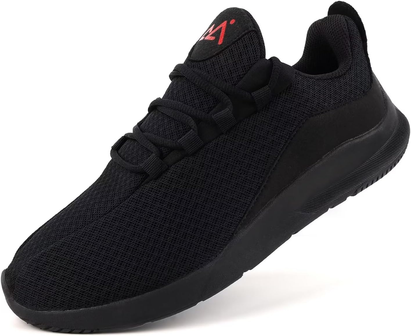 

Мужские кроссовки слипоны, повседневные, легкие, дышащие, с нескользящей подошвой для тенниса, тренировок, прогулок и бега Hengni, черный