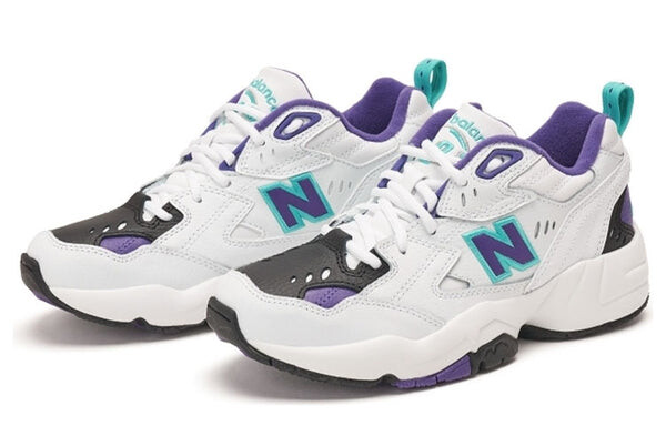 Кроссовки 608 New Balance, белый — фото 2