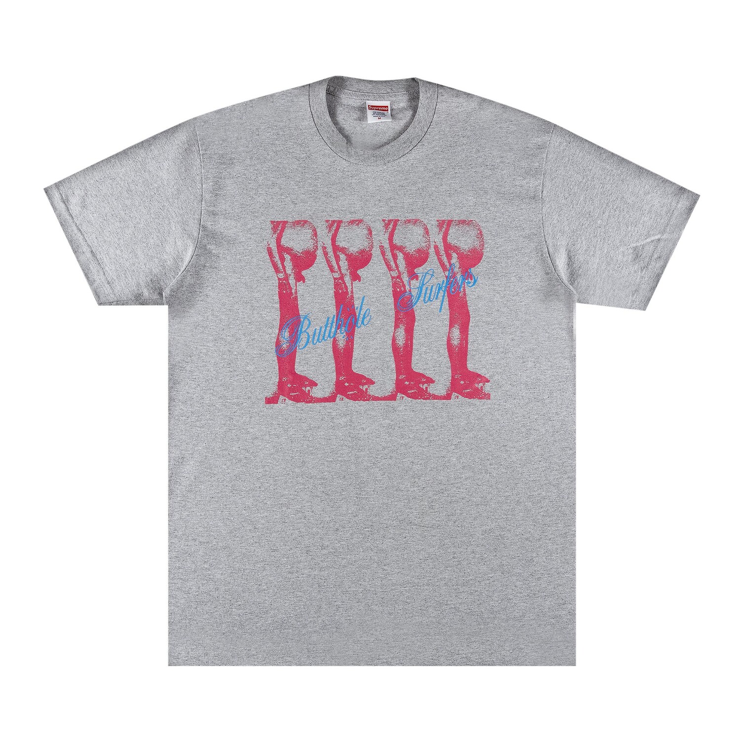 

Футболка Supreme x Butthole Surfers Heather Grey