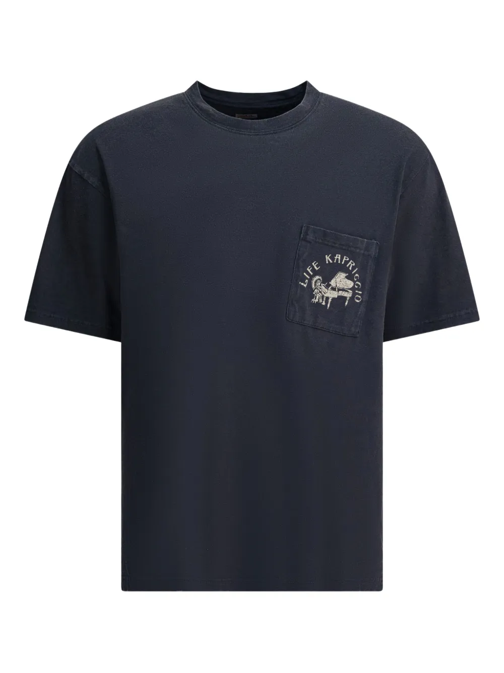 

Футболка с графическим принтом Kapital, черный