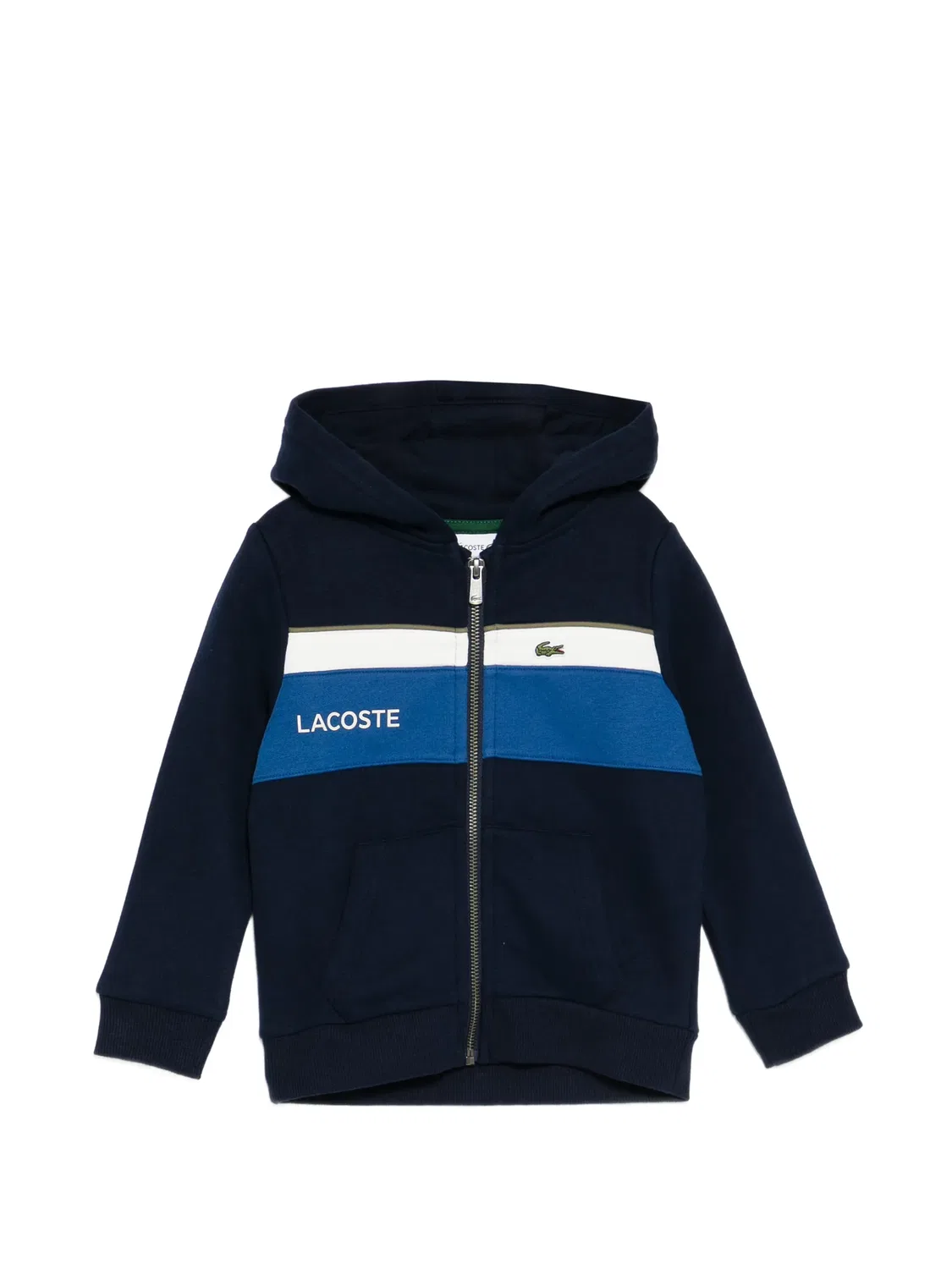 Худи в стиле колор-блок Lacoste
