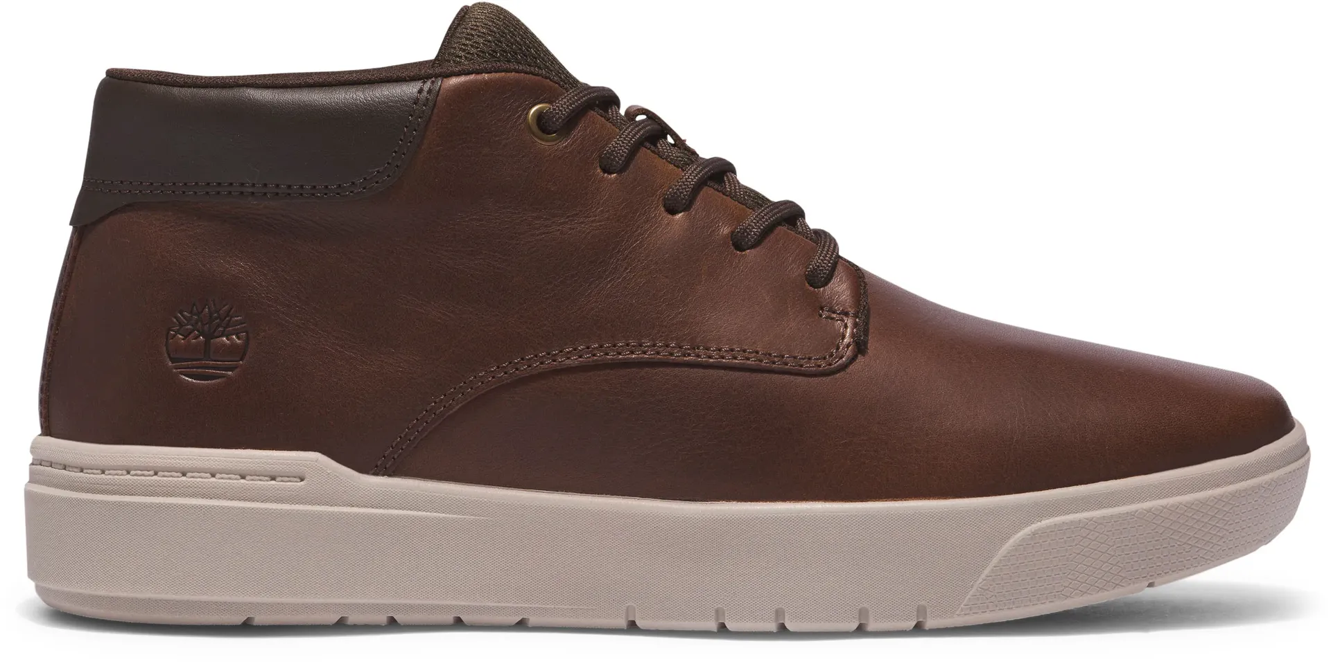 Мужские ботинки Timberland SENECA BAY на шнуровке кожаные, коричневый — фото 3