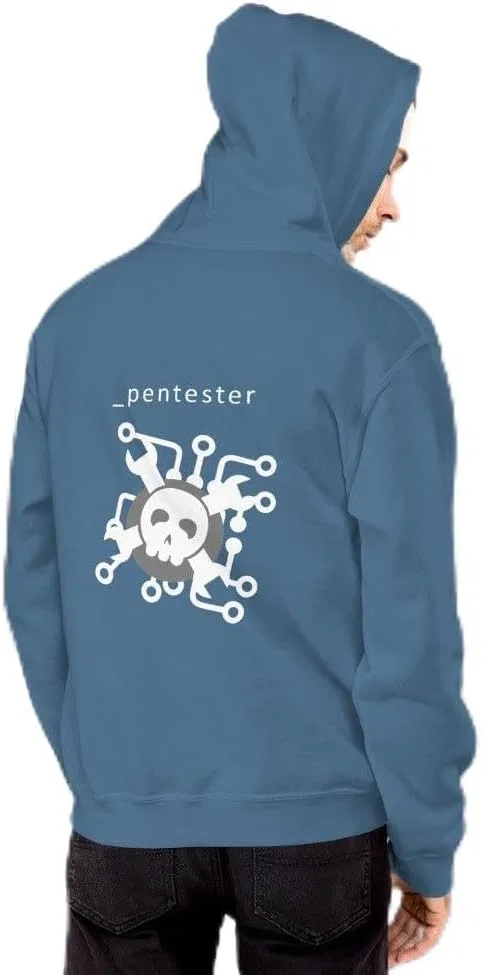 Худи унисекс Pentester v4 (белый текст)