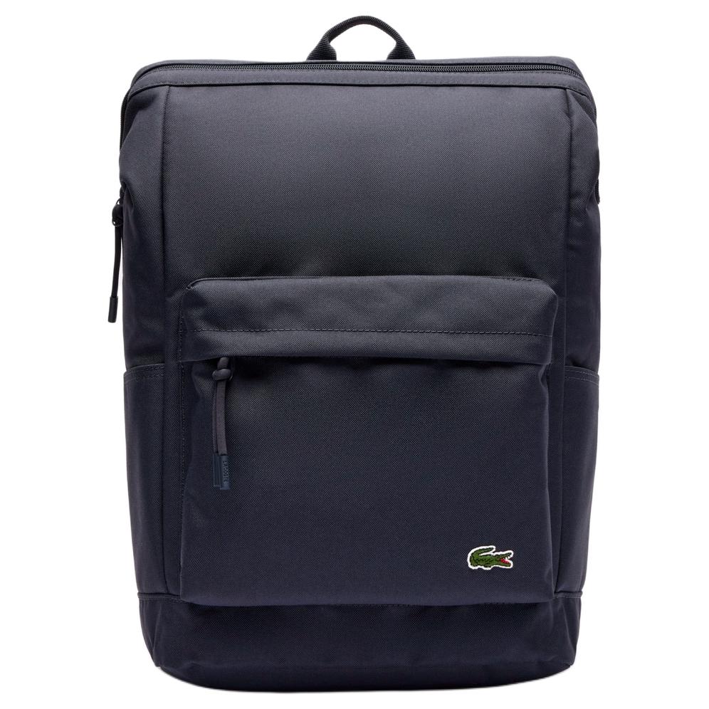 

LACOSTE Полиэстеровый рюкзак обычный мужской морской синий, Marine Blue