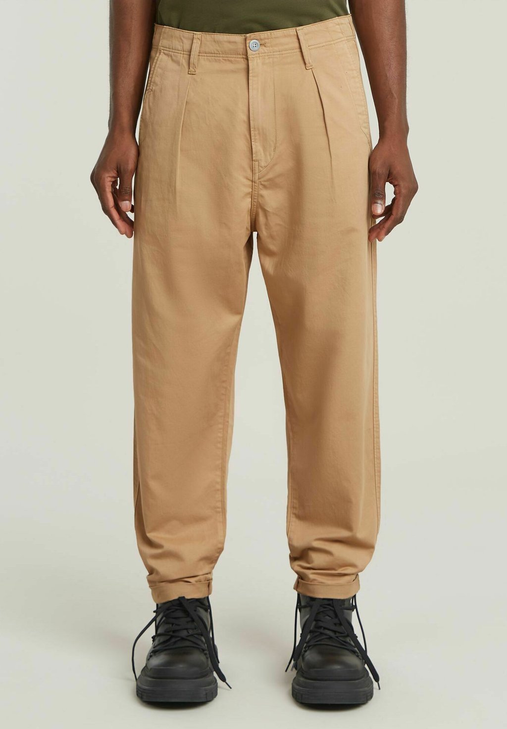 

Брюки PLEATED RELAXED G-STAR, коричневый