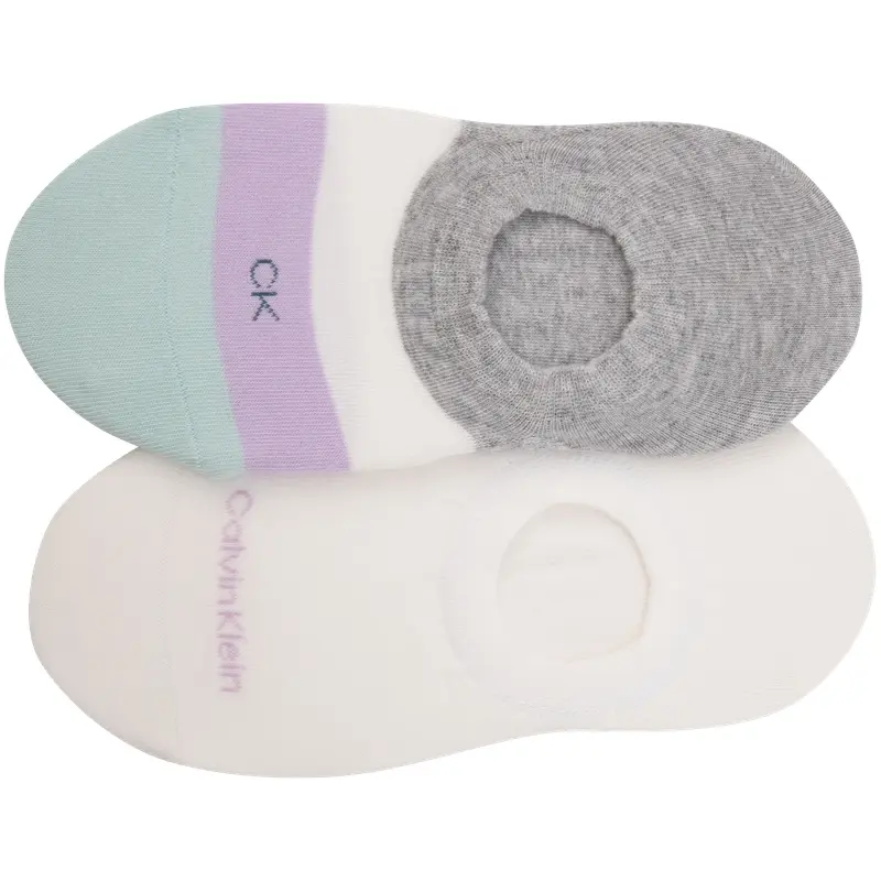 

SS24 серия носки No-Sock женские 2 пары Calvin Klein, белый