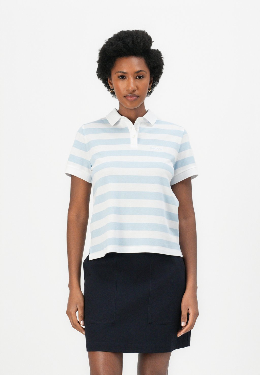 

Рубашка поло ASHBOURNE STRIPE Barbour, синий