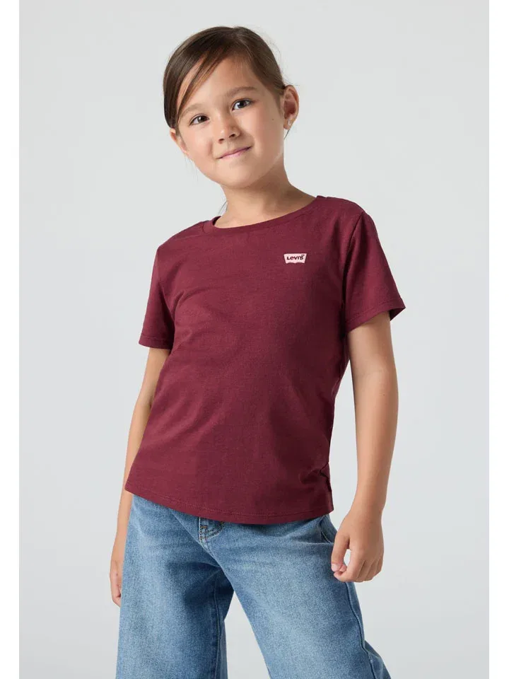 Футболка с принтом Levi's Kids, красный — фото 3