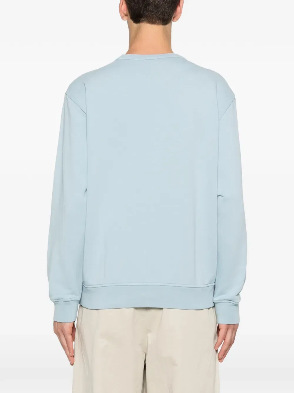 Толстовка с круглым вырезом Stone Island, синий — фото 4