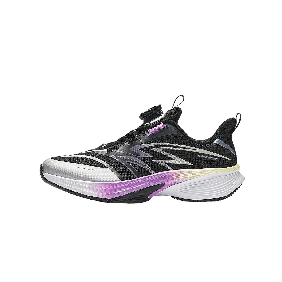 

Antakids Rogue Wave Lite 2.0 нескользящие устойчивые к истиранию низкие детские кроссовки для бега black/silver/cabbage purple