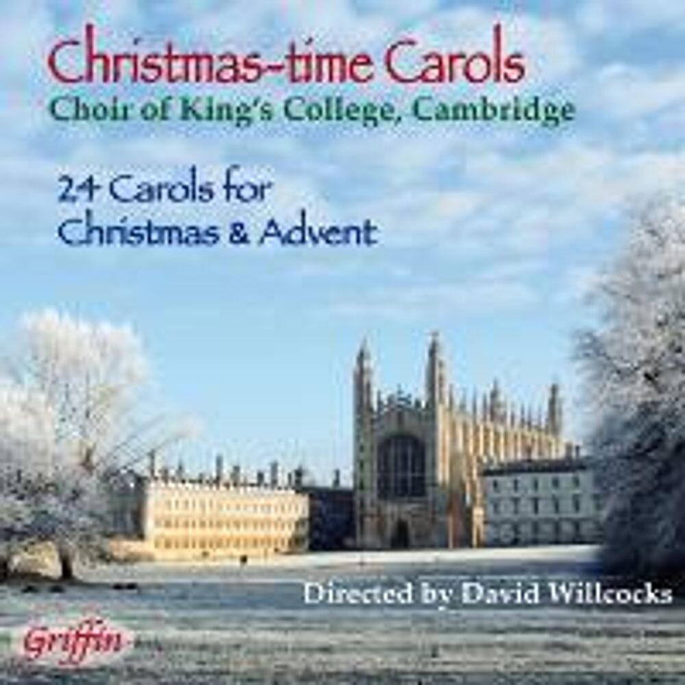 

Диск CD Christmas-time Carols - 24 Carols For Christmas & Advent - David Wilcox, King's College Choir of Cambridge
