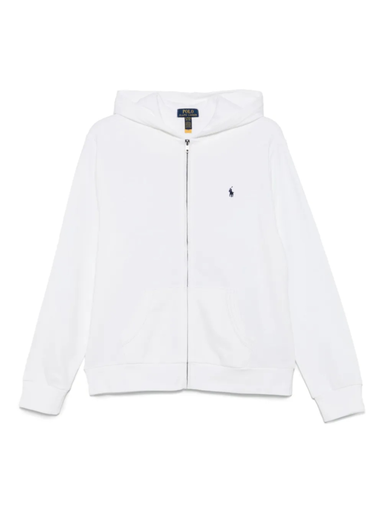 

POLO RALPH LAUREN KIDS Толстовка с капюшоном Polo Pony с вышивкой, белый