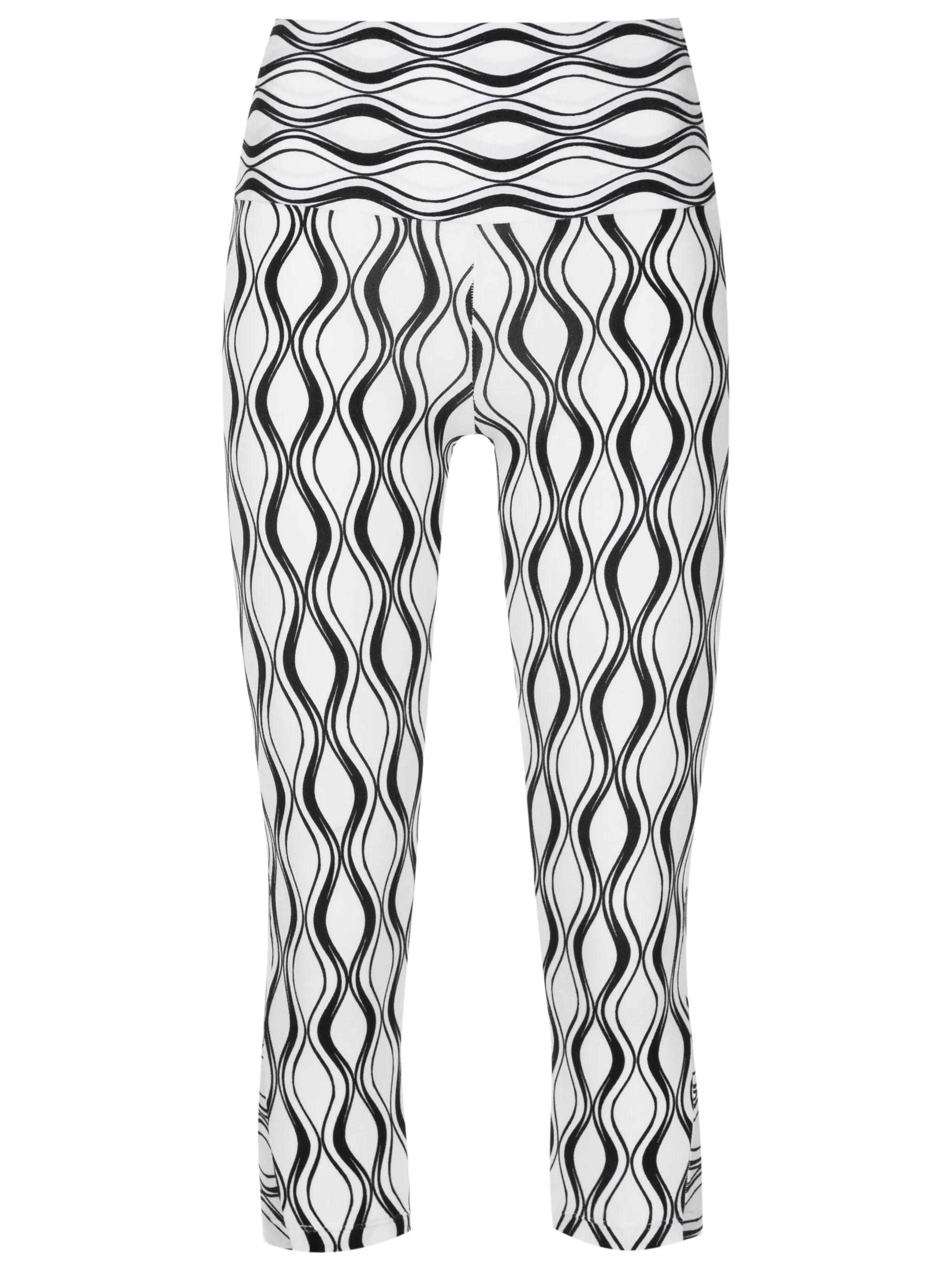 

Укороченные леггинсы с графическим принтом Amir Slama Gym, белый