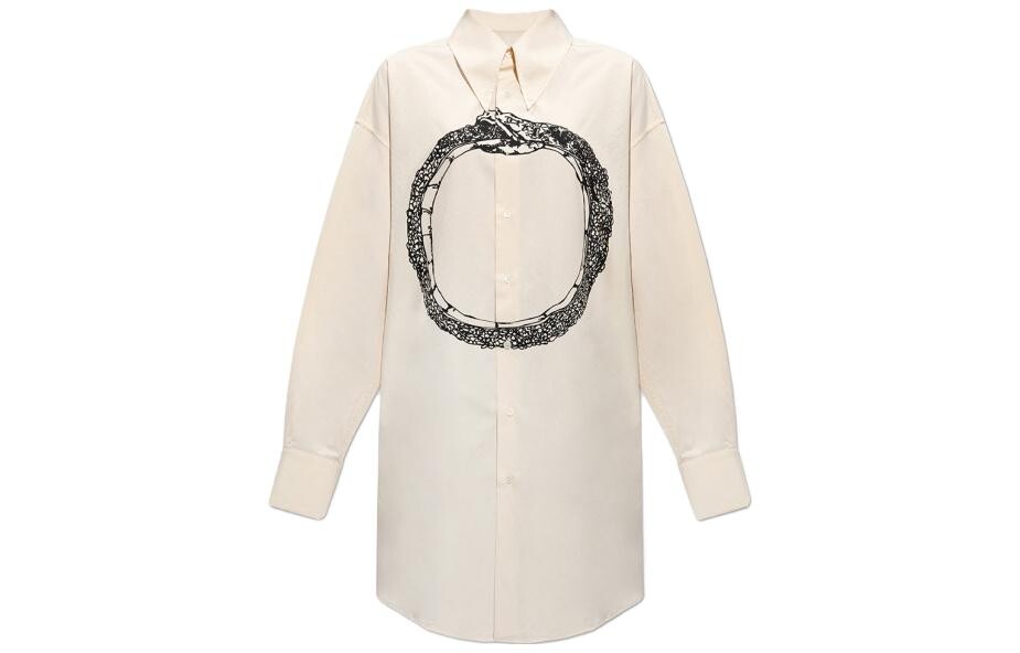 

Рубашка женская Mm6 Maison Margiela, кремовый