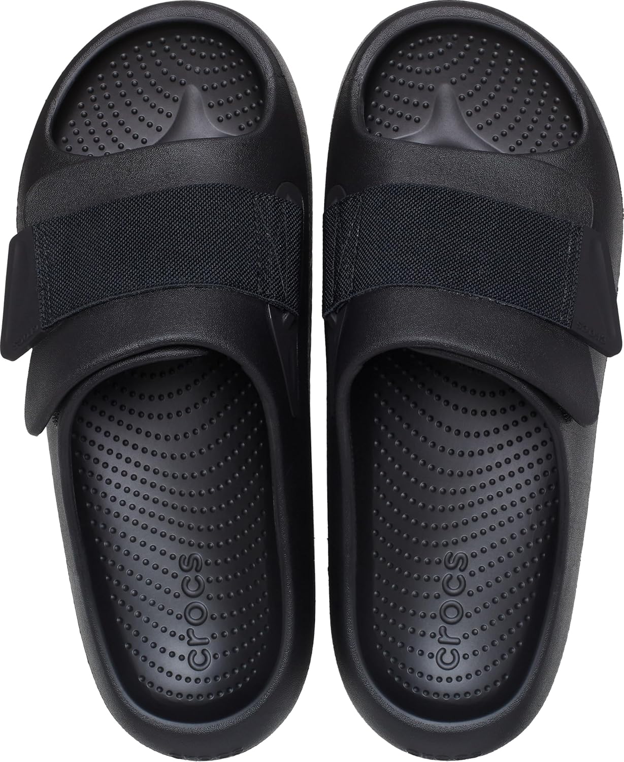 Сандалии Crocs Unisex Adult Mellow Luxe Recovery Slide, черный — фото 4