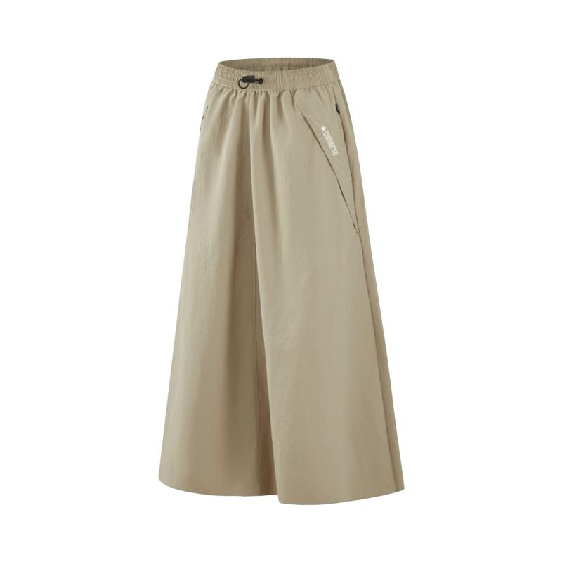 

Повседневная длинная юбка женская Converse, хаки