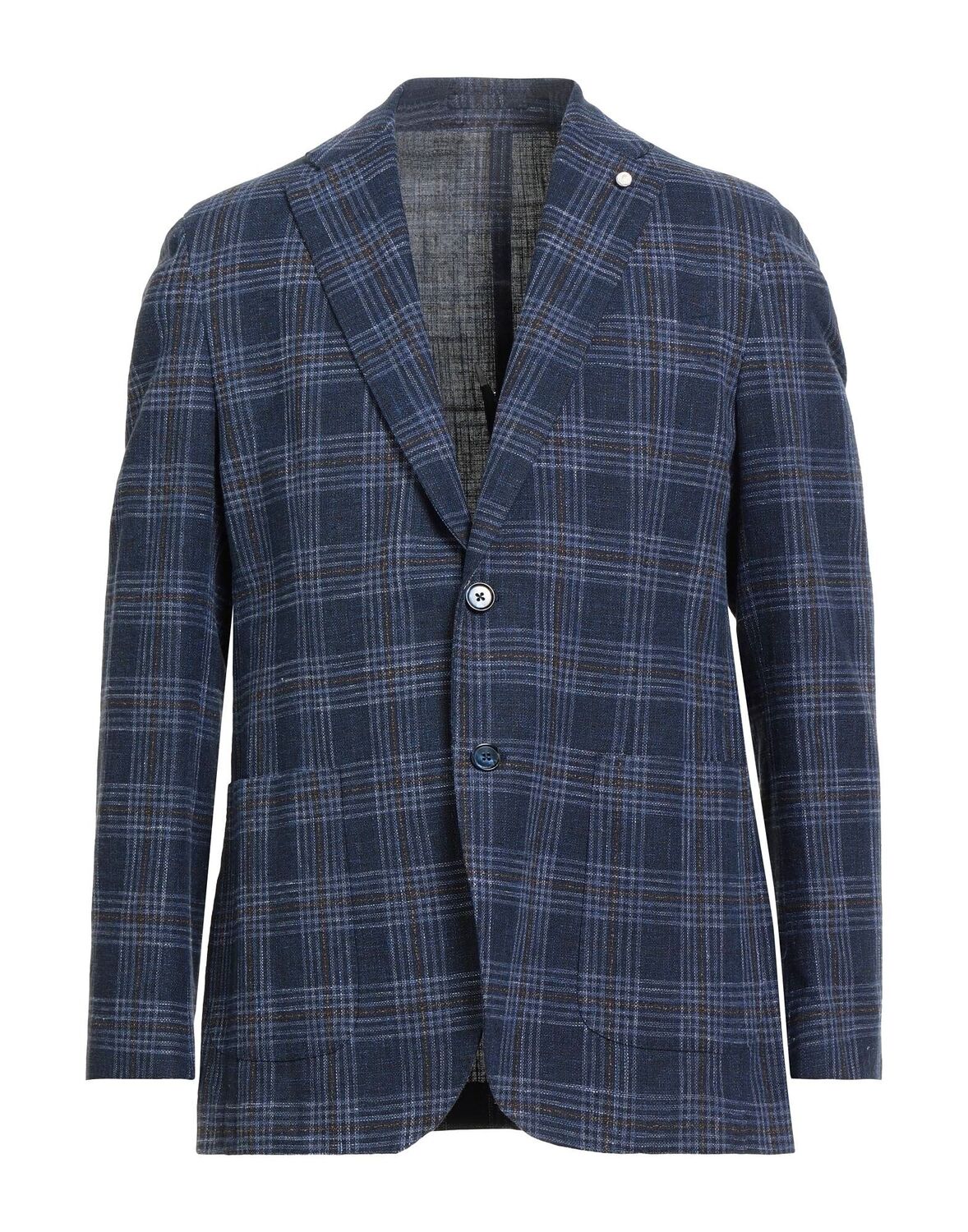 

Блейзер Luigi Bianchi Mantova, темно-синий