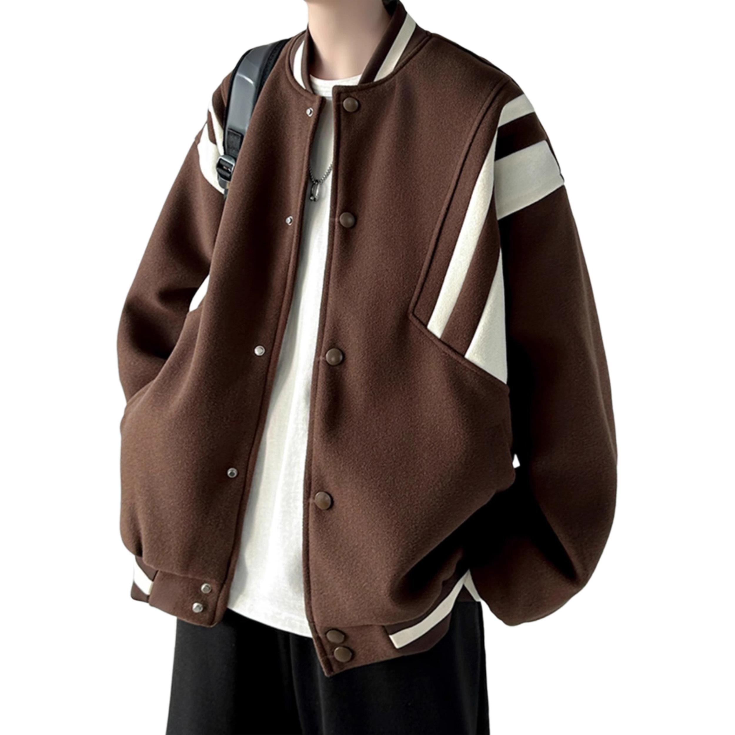 

Бейсбольная майка Unisex с бейсбольным воротником, умеренно прямого кроя ZIAREL, коричневый