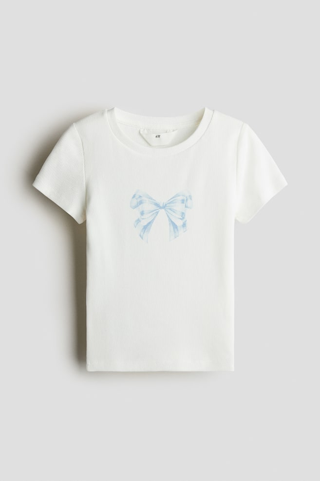 

Хлопковая рубашка с рисунком H&M, мультиколор