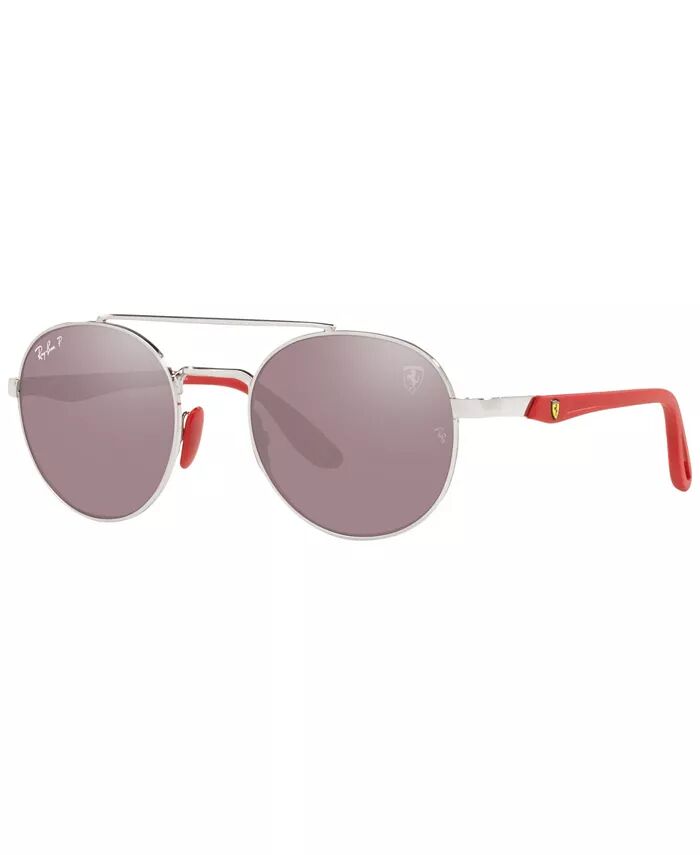 

Scuderia Ferrari Collection 51 Унисекс Поляризованные Солнцезащитные Очки Ray-Ban, серебряный