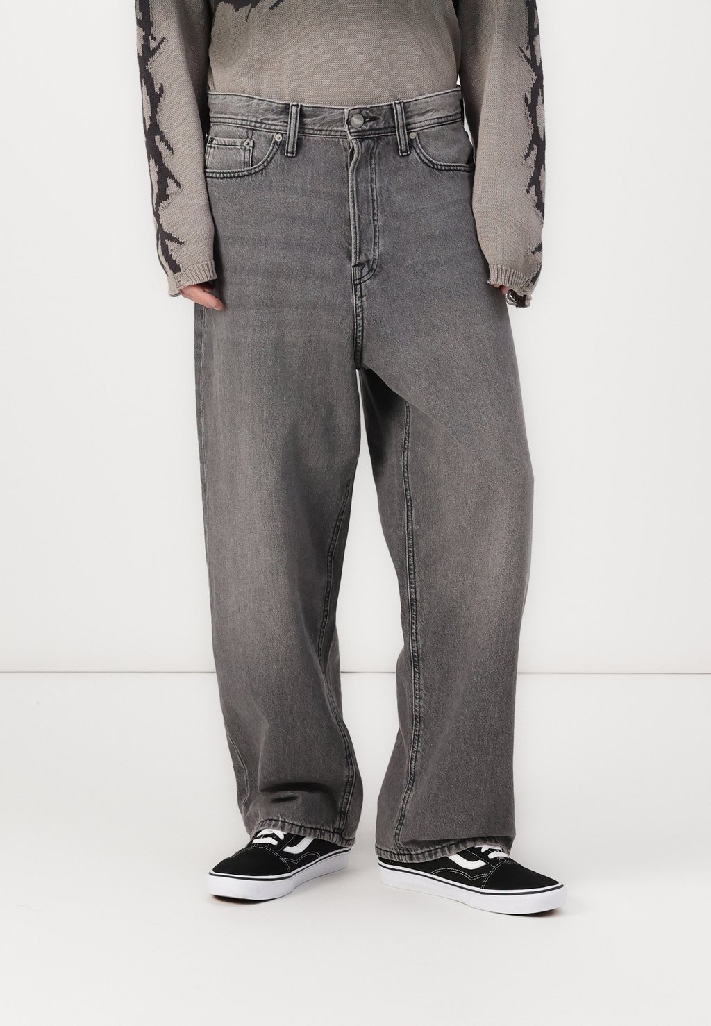 

Мешковатые джинсы JJIRON JJORIGINAL BAGGY Jack & Jones, деним серый
