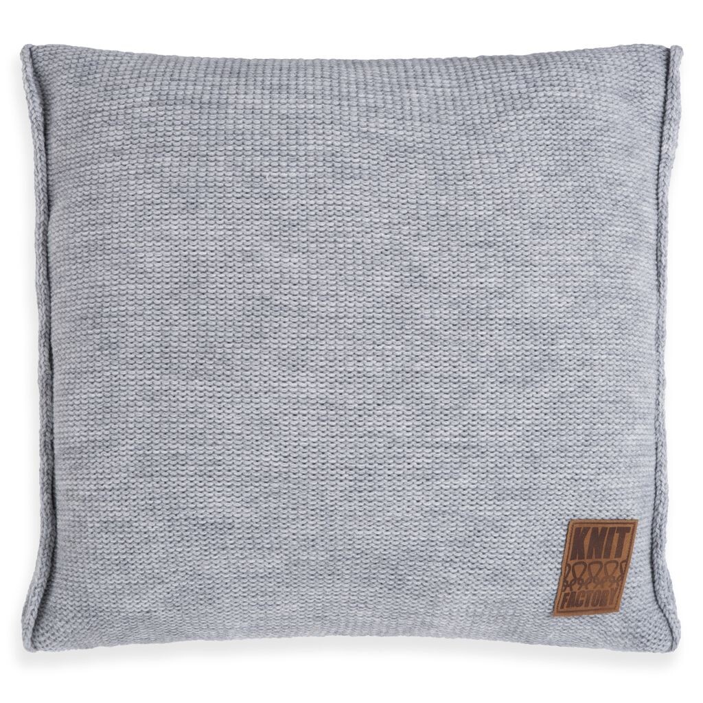 

Подушка Knit Factory Uni - Серый - 50x50 см