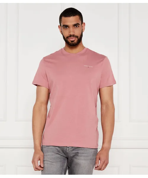 

Футболка Slim fit Tommy Jeans, розовый