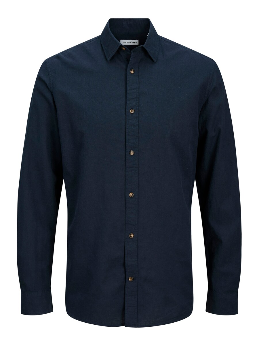 

Рубашка на пуговицах классического кроя JACK & JONES JJESummer, темно-синий