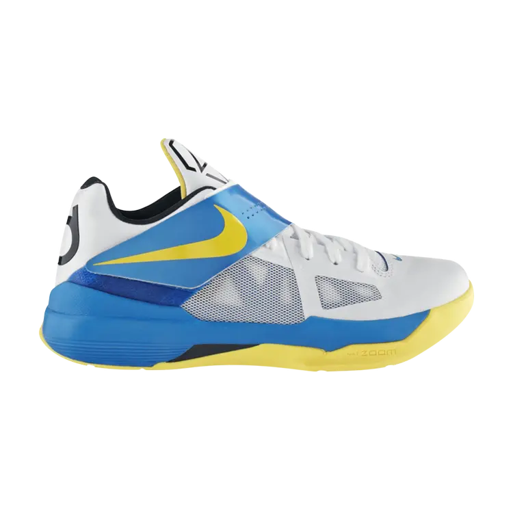 

Кроссовки Nike Zoom KD 4 'Tour Yellow Photo Blue', белый