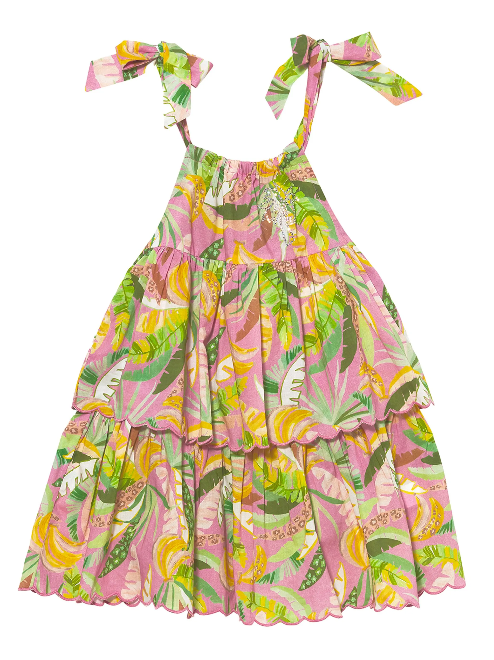 

Платье Copacabana с фестонами Tutu Du Monde, розовый