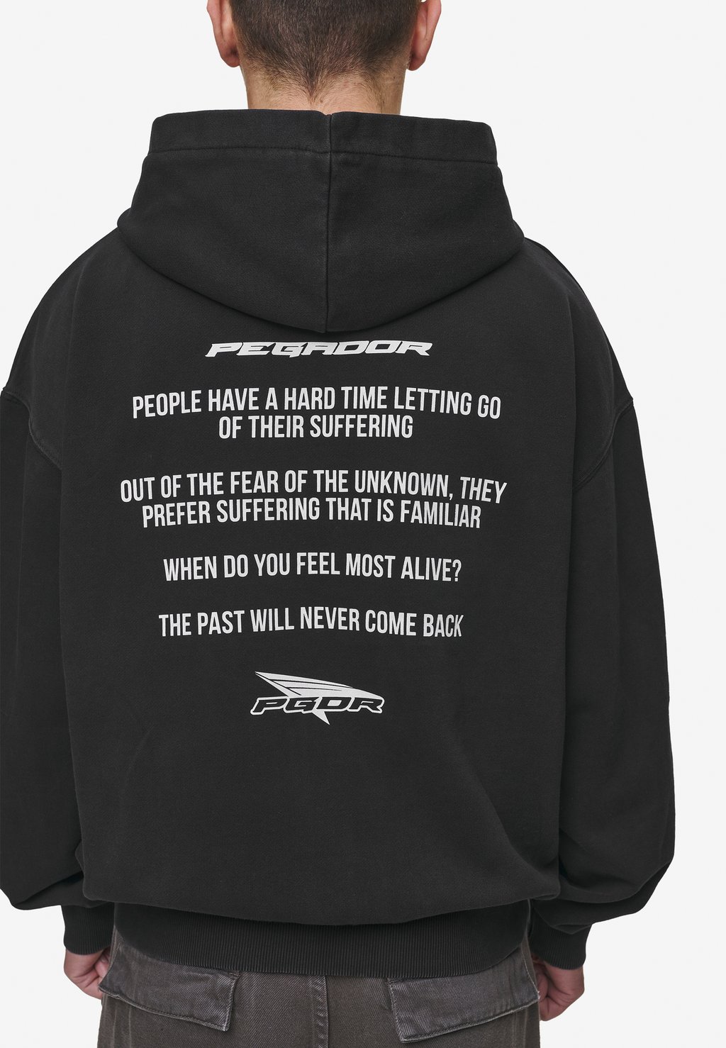 

Толстовка на молнии DUBOSE OVERSIZED JACKET Pegador, черный