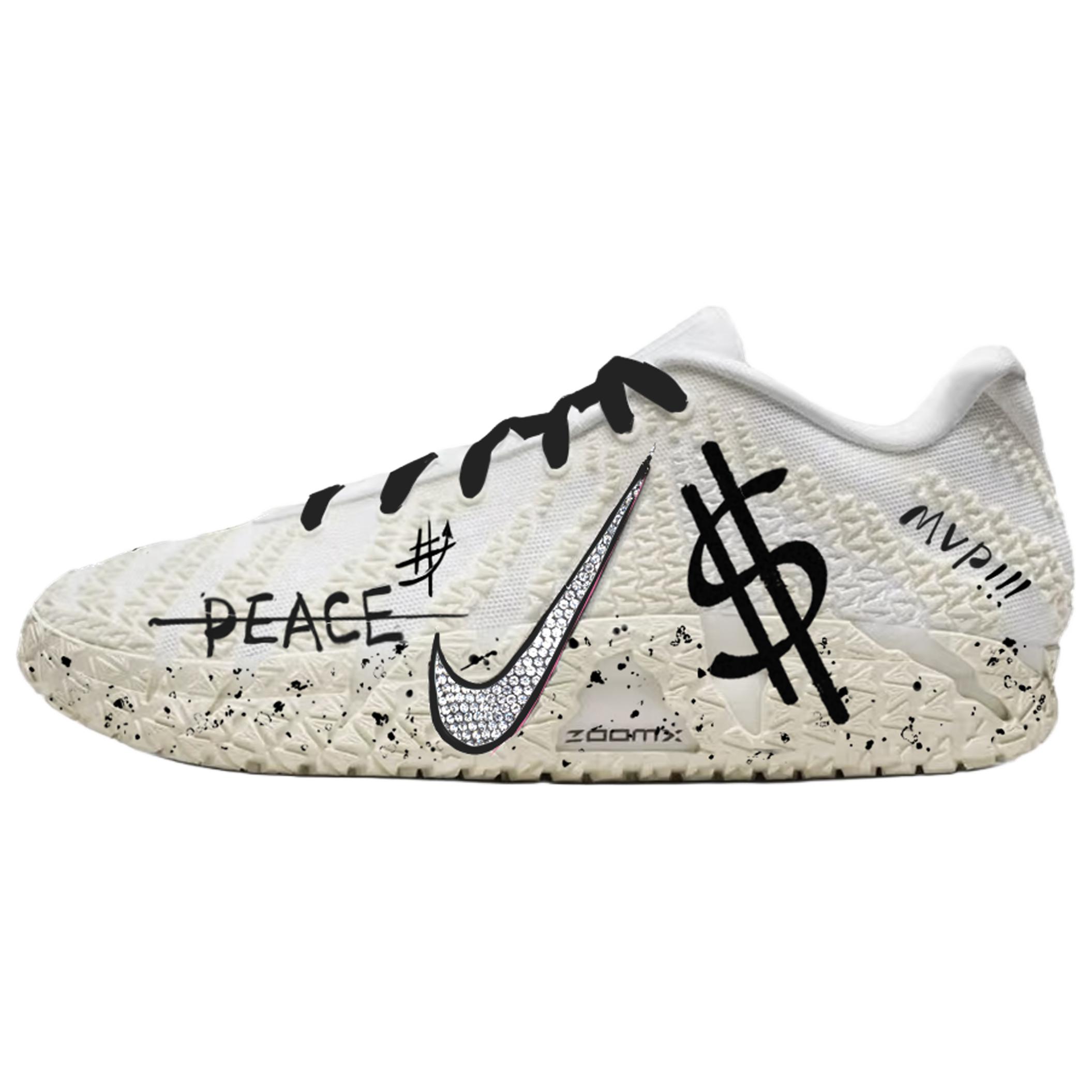 

Nike Кроссовки баскетбольные мужские Ja Morant 3 Bill Capacity Low top Black White