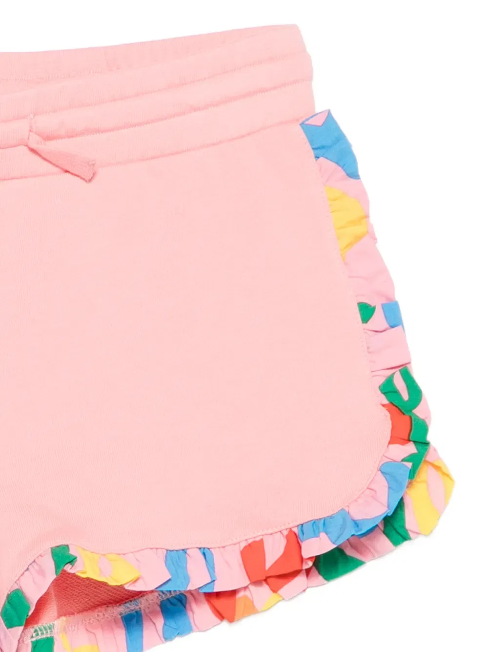 Шорты с оборками Stella Mccartney Kids, розовый — фото 3