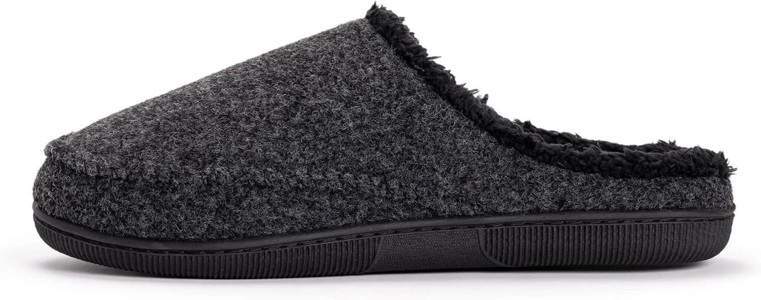 Тапочки из искусственной шерсти MUK LUKS, черный — фото 3