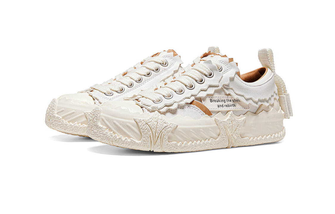 

Кроссовки CHOUCHOUS Skateboarding Shoes Unisex Low-top, белый