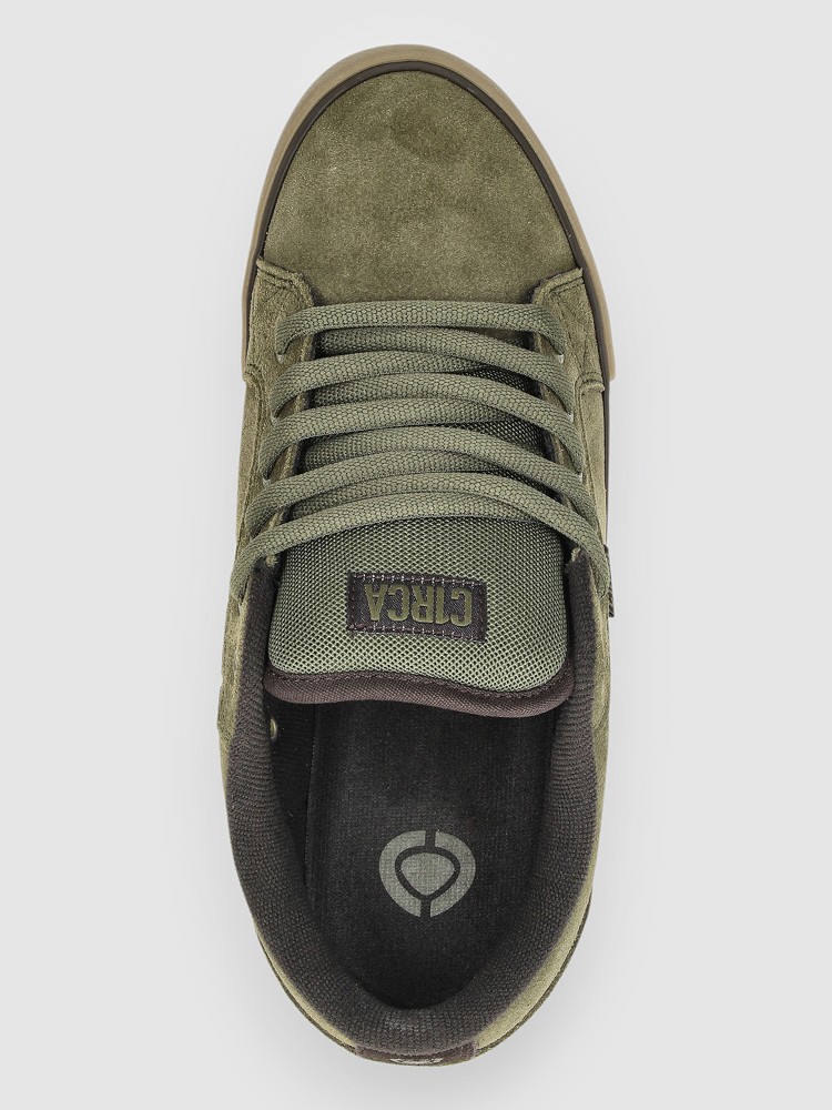 Кеды C1rca Cero Suede Skateschuhe, military green/after dark — фото 4