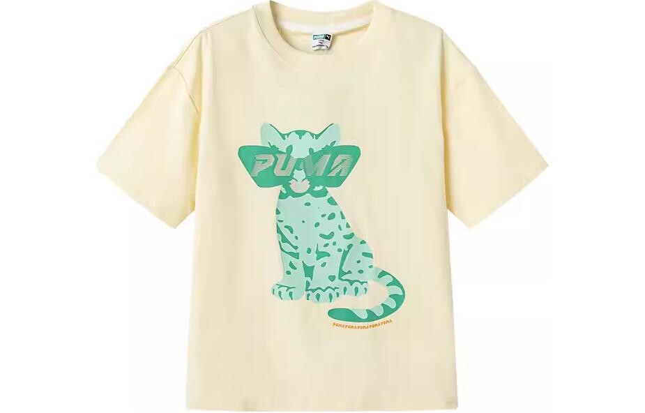 

Детская футболка Puma, бежевый