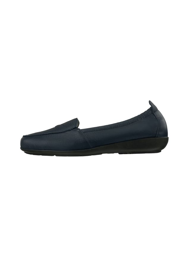 Мокасины Мари из мягкой оленьей кожи Natural Feet, синий — фото 2