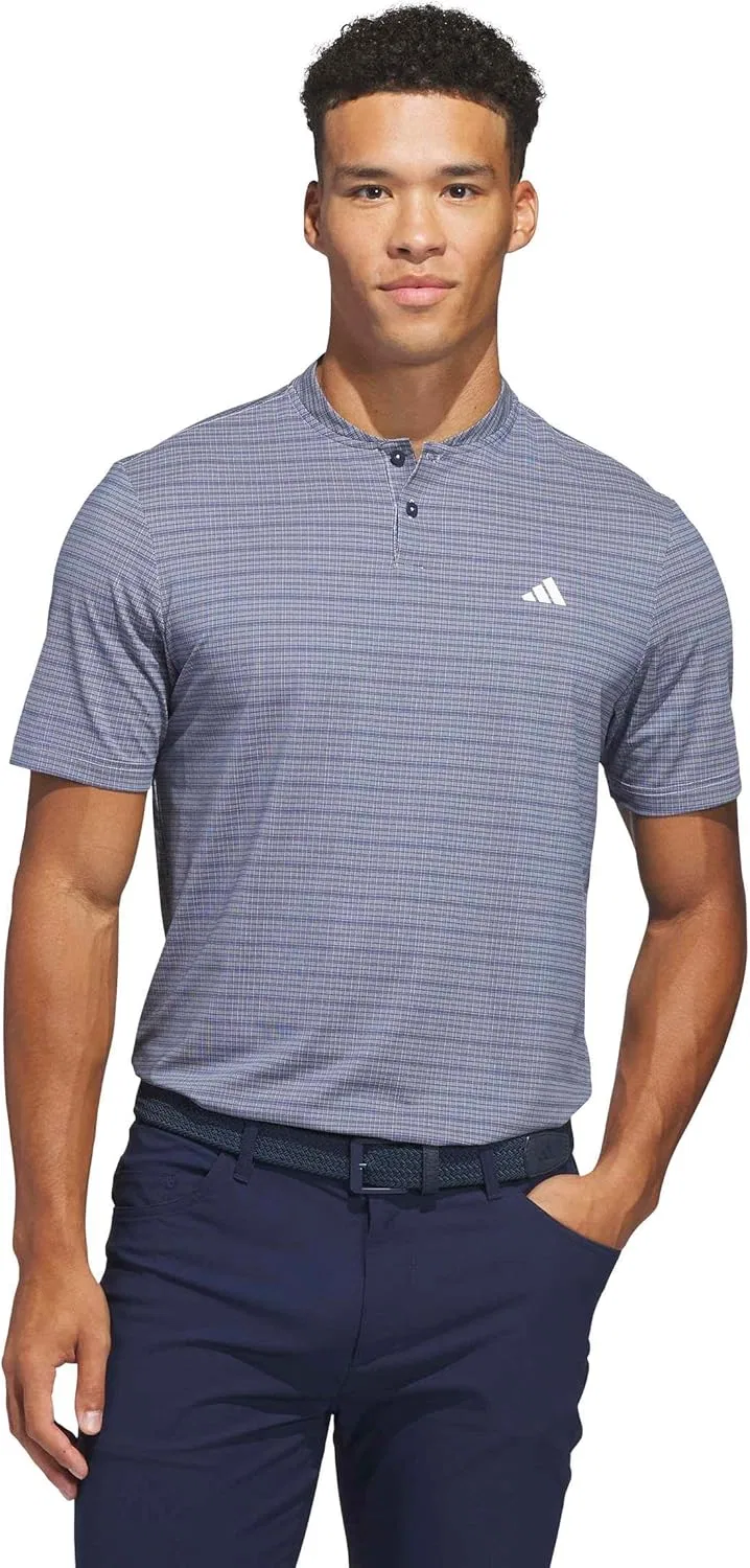 Поло спортивное adidas, цвет Collegiate Navy, White