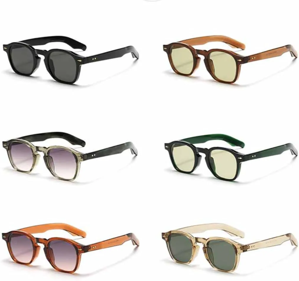 

Солнцезащитные очки с защитой от УФ-излучения UV400 | Круглая оправа | Линзы конфетных цветов для занятий спортом на открытом воздухе и вождения DSVIGF, Black Gray