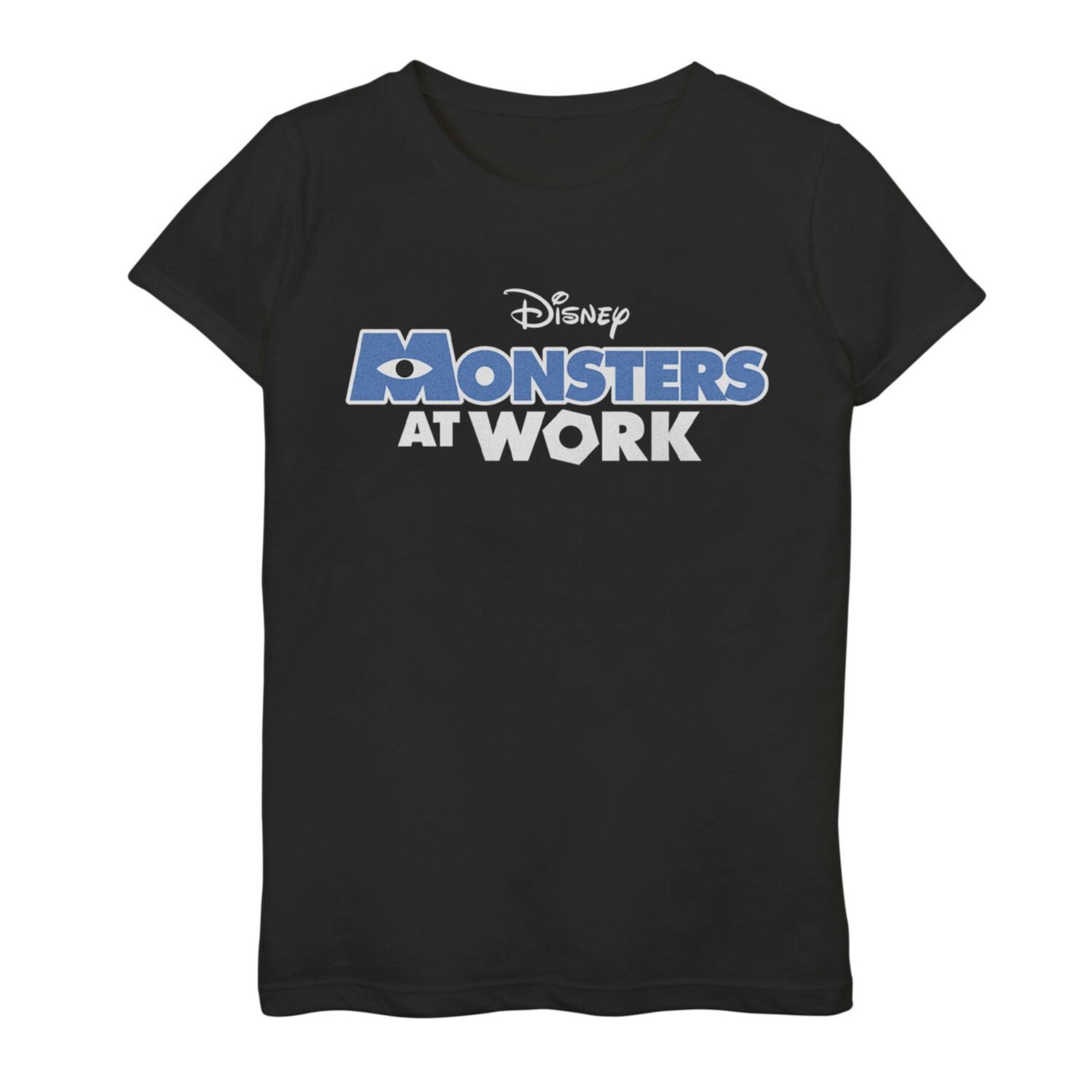

Футболка с логотипом Disney/Pixar's Monsters, Inc. для девочек 7–16 лет Monsters Work Licensed Character