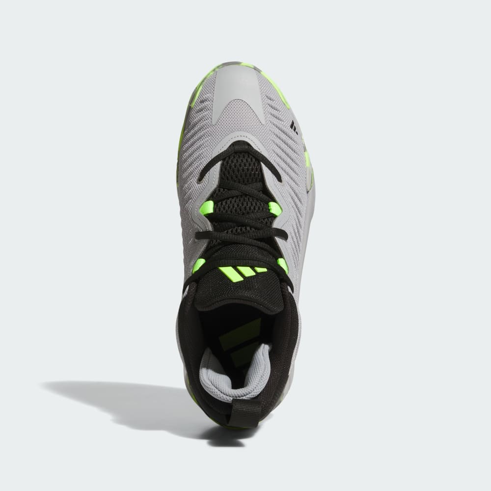 Кроссовки Adidas Initiation, цвет Grey Two/Core Black/Lucid Lemon — фото 2
