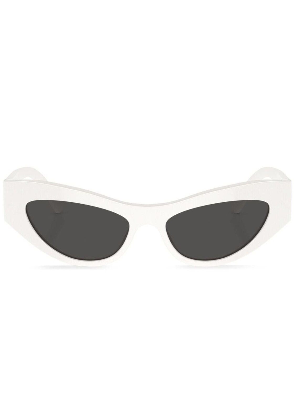 

Dolce & Gabbana Eyewear солнцезащитные очки в овальной оправе, белый