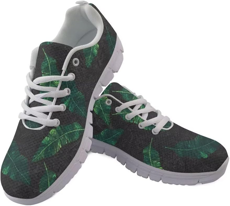 

Мужские модные повседневные кроссовки AmzPrint с принтом, Hawaiian Leaf-1