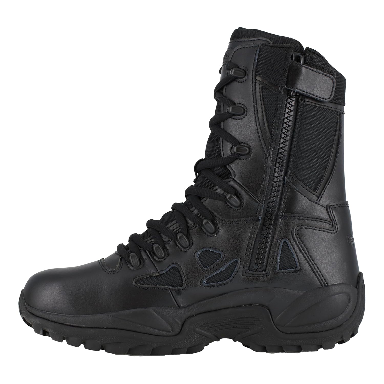 Мужские кроссовки Reebok Rapid Response RB с мягким носком EH, повседневные - черные - размер 6 2E — фото 4