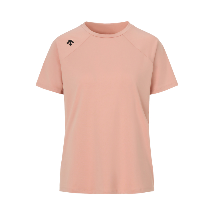 

Женская футболка с регланными рукавами Women's Training Series DESCENTE, розовый