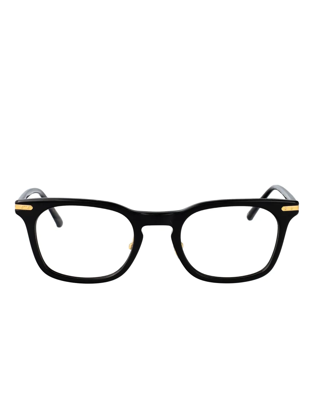 

Очки в квадратной оправе Linda Farrow, черный